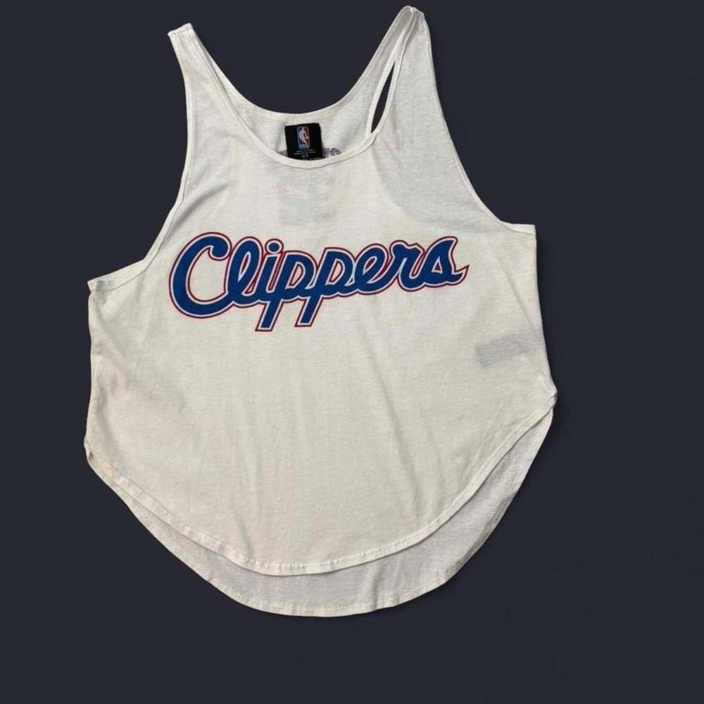 LA Clippers Blake Griffin #32 Tank Top Women's Small White NBA‎ Graphic 0255